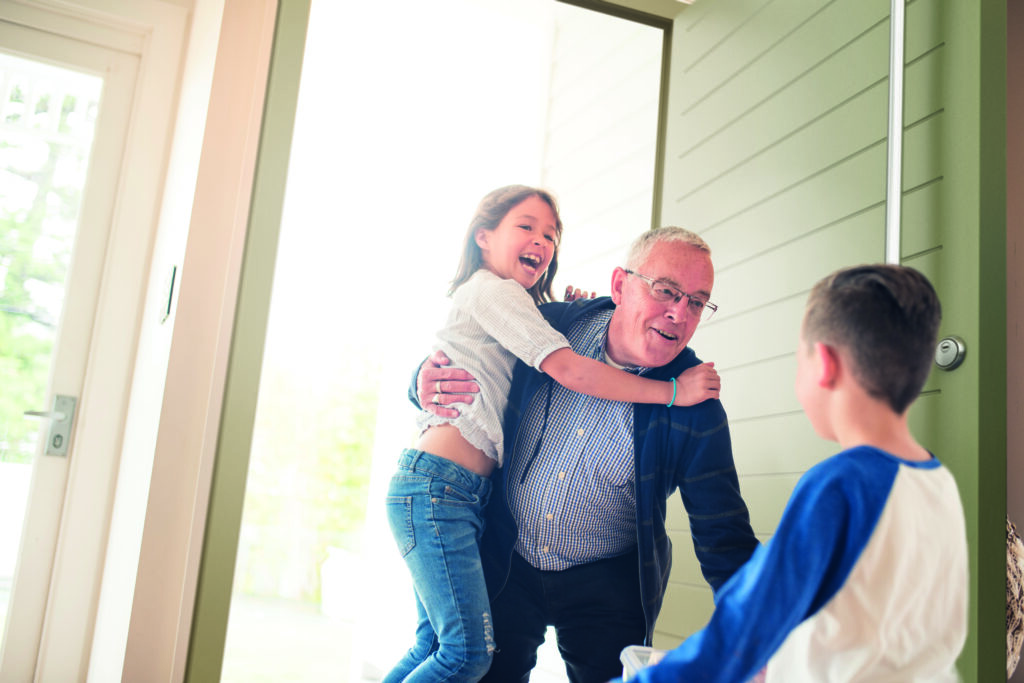 Grandpa is Here | Aluminium Composite Doors