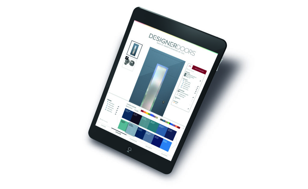 ipad-7-DDBuilder | Aluminium Composite Doors Every aluminium composite door is made to measure—GFD’s aluminium composite doors are built to your exact size, style and finish